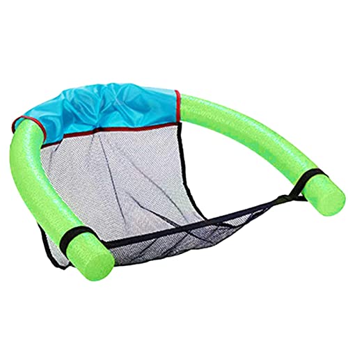 Yajimsa Wassernetz U-Sitz Flexibler Tragbarer, Pool Schwimmstuhl Schwimmbad Sitze Wassersitz Für Pooln, Schwimmnudel-Schwimmhilfe Für Kinder Erwachsene