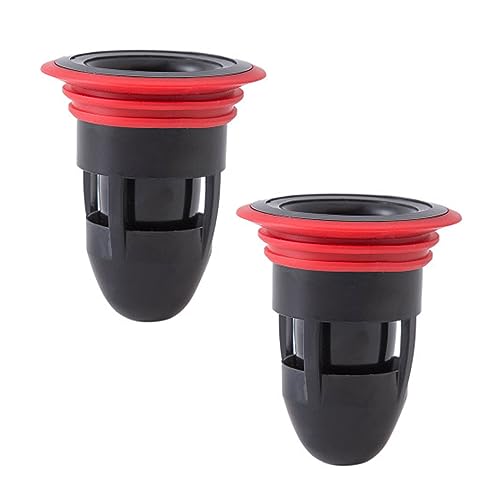 SEABABOO 2PCS Badezimmer Dusche Floor Drain Geruchsverschluss Bodenablauf Bodenablaufkern Deodorant Bodenablauf Floor Drain Deodorant Entwässerung für Bodenabläufe mit einem Durchmesser von 41-50 MM