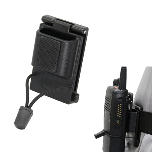 Walkie-Talkie Halterung Gürtelclip,Walkie-Talkie-Halter für 25–57mm Gürtel, Funkgerätehalterung,Radio-Halterung, Dienstgürtel Zubehör,Gürtelclip,Funkgerät Halter Ausrüstung für die Strafverfolgung