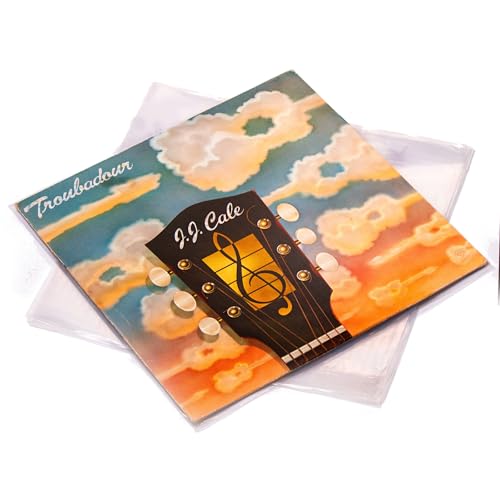 Schallplatten Hüllen | 50 Stück Vinyl Schutzhüllen | Extra Dicke Außenhüllen für 12" | Plattenhüllen transparent | Optimaler Schutz | LP Hüllen | LP Schutzhüllen | Antistatisch Vinyl Sleeves