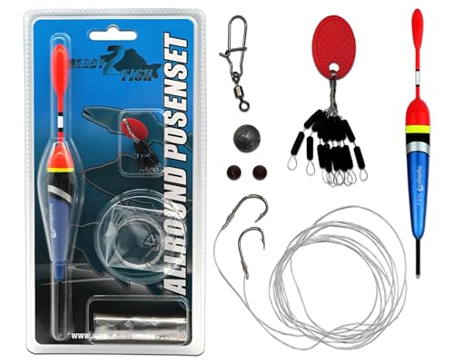 Angel Berger Allround Posen Set Posenmontage Ready2Fish Angelset Allround Angelsets