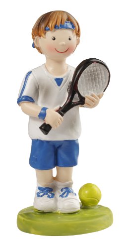 Hobbyfun Tennis-Spieler 8,5 cm Mehrfarbig Figurine