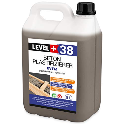 5 L Beton Plastifizierer Fließmittel Betonverflüssiger Zusatzmittel Estrich Zusatzmittel Betonfließmittel RM38