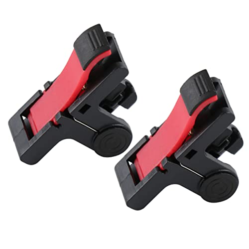 UKCOCO Gamecontroller-hilfstool Gamepad Verdrahtet Joystick Telefone Auslösen Mobiler Controller Großer Knopf Mobiles Tasten Kabeljau Gatillos Paracellular Abs Gaming- Rot