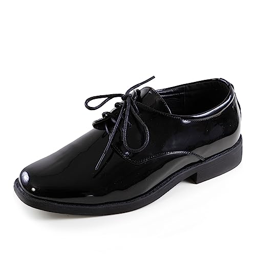 Toocool Oxford TX-029 Elegante Kinderschuhe für Zeremonien Hochzeit Francesine, 7516 Schwarz, 40 EU