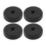 SG Store 4 STÜCKE 1/4 Zoll Kamera Aluminiumlegierung Weibliches Rändelrad 26 x 6,5mm Kamera Kontermutter Adapter für Den Anschluss von Kamera An Mikrofonstativ