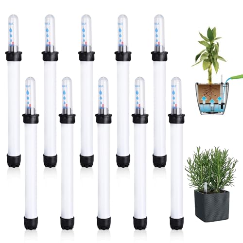 Palwin 10pcs Wasserstandsanzeiger für Pflanzen, 22.8 cm Hydrokultur Wasserstandsanzeiger, Zimmerpflanzen Wasserstandsanzeiger, Gießanzeiger Pflanzen für Gartenarbeit Topfpflanzen