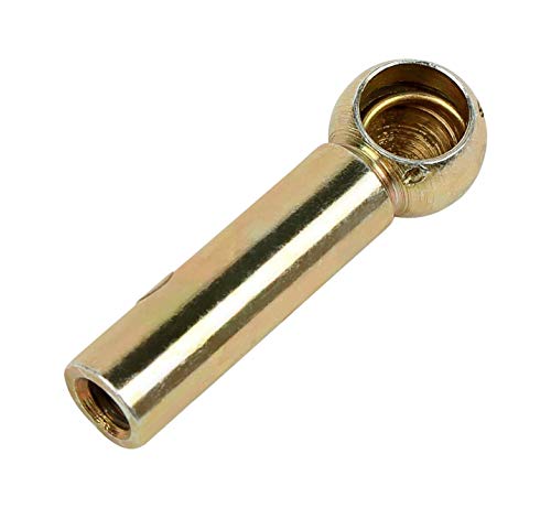 DT Spare Parts Kugelpfanne 4.30014 d: 10 mm, D: 14,8 mm, M6, LTh: 24 mm, L: 40 mm für LKW, Bus