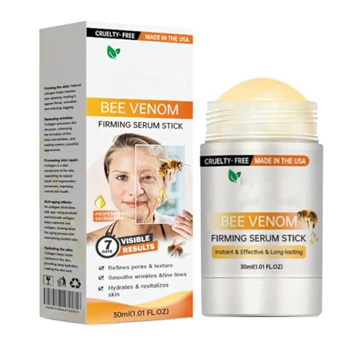 Flysmus Bienengift Straffendes Serum, Anti-Aging Gesichtsserum, Lifting & Straffendes Serum, Bienengift Faltenentfernungs-Creme Bienengift-Creme, Retinol-Serum für das Gesicht (1PCS)