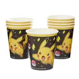 amscan 9917106-66 Pokémon Pappbecher für Kindergeburtstag, 8 Stück