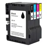 GC41 Kompatible Sublimationstintenpatrone GC-41 GC41K GC41C GC41M GC41Y Ersatz für IPSiO SG3100 SG2100 SG2100L SG2010L Aficio SG3110DNW SG2100N SG3100SNW SG3111 0DN SG20 10, 4 Stück