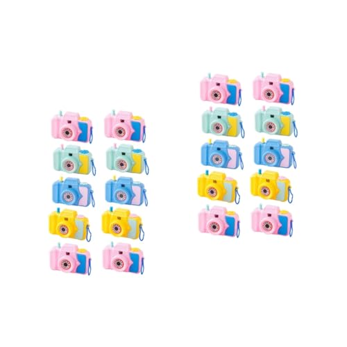 ibasenice 20 STK Filmkamera Spielzeug Osterspielzeug Mädchen Kamera Mini-plastikkamera Mini-Kamera-Spielzeug Gastgeschenke Für Ostern Kamera-partygeschenke Minikamera Kind Eier Abs Schmecken