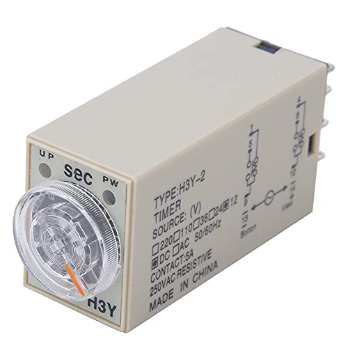 Timer, kleiner Fehler, einstellbar, 8-polig, H3Y-2, Zeitrelais, kompakte Größe, für Haushaltsgeräte, elektrische Versorgung, 0–3 s(220VAC)