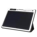 Tbest Professionelles Tragbares Digitales Doodle-Board, LCD-Schreibtafel, Elektronischer Notizblock, LCD-Tablet, Zeichenblock, Geschäftsbedarf, Handmalwerkzeug, 22,9 cm, Schwarz, mit (sc