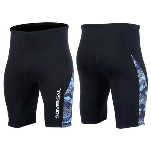 Neoprenanzug Shorts Herren 2mm Neopren Shorts für Wassersport Neoprenanzug Hosen Tauchen Surfen Schwimmen Schnorcheln Kajakfahren Hosen L Größe