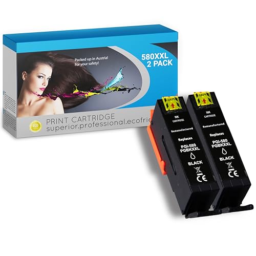 IPA Printservice Druckerpatronen Multipack (2er-Pack) – Kompatibel mit Canon Pixma TS6350, Canon 580 581 – Hochwertig, Kostengünstig & Umweltfreundlich – Canon Pixma Büro Zubehör