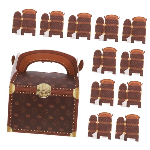 LIFKOME 10 Stück Schachtel Schatztruhe Bonbonschachtel Kleine Schmuckschatullen Schatztruhe Geschenkboxen Schmuckschatullen Armbandboxen Schatztruhe Für Süßigkeiten Schmuckverpackung