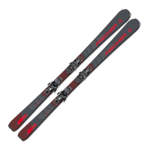 Ski Alpinski Carvingski On-Piste-Rocker - Fischer RC Fire SLR - 150cm - inkl. Bindung RS9 SLR Z2,5-9 - Modell 2024 - All Mountain Ski - geeignet für Einsteiger bis Fortgeschrittene