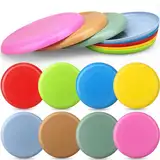 LNCOJOLM 8 Stück Flying Discs Flugscheibenspielzeuge für Kinder und Erwachsene, Wurfring Flying Ring Sportspielzeug für den Strand im Freien, Robustes Sportspielzeug