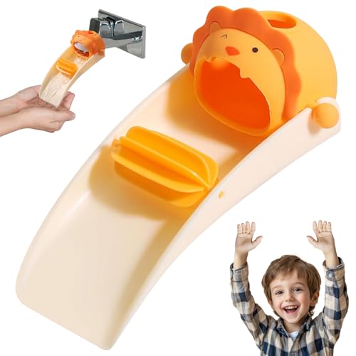 Wasserhahn Verlängerung Kinder, Wasserhahn Erweiterung für Kinder, Multifunktionaler Wasserhahn Aufsatz Kinder, Kinder Hahn Extender Wasserhahn, für Wasserhähne in Küchen und Toiletten