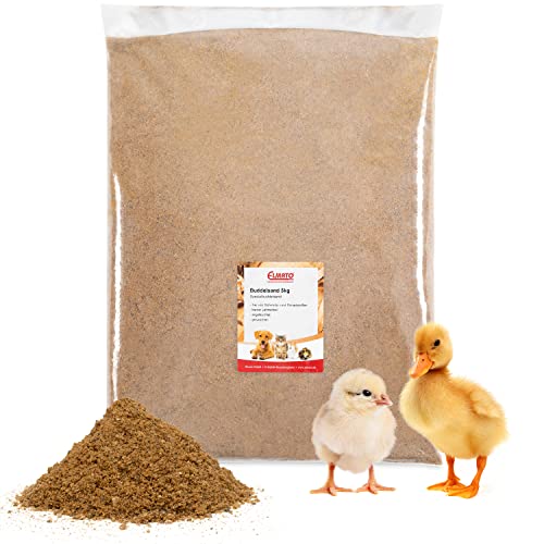 Elmato 13751 Spezial Buddelsand für Hühner, Wachteln, Enten 5kg