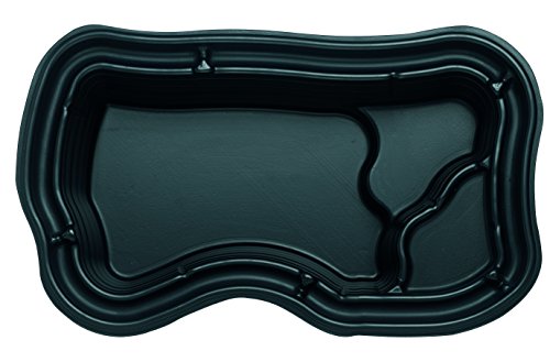 OASE 36770 Teichschale PE 1000 - Teichbecken, Fertigteich, verschiedenen Tiefenzonen, Kunststoffbecken