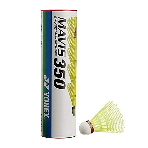 YONEX Badminton Federball Mavis 350 (Farbe/Größe: gelb/Fast-rot)