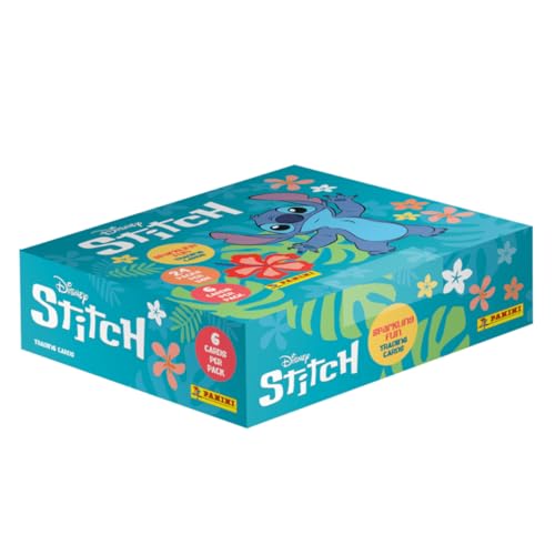 Panini Disney Stitch Trading Cards 2025 (Box mit 24 Packs)