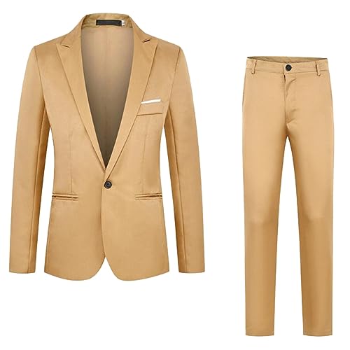 Generisch Sakko Weste Hose Frack Anzug Herren 3 teilig Anzug Set Herren schwarz Schwarze Anzughose Herren XXL Anzug Herren 3 teilig Slim fit Herren Anzug Regular fit 3 teilig