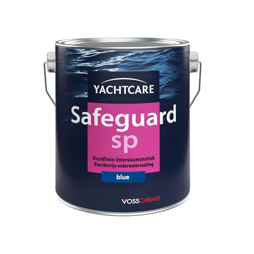 Yachtcare Unisex – Erwachsene Safeguard SP schwarz Biozidfreier Unterwasseranstrich, 2,5L