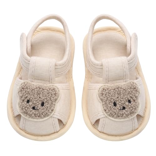 JurHevty Babyschuhe Kinder Lauflernschuhe Puppenschuhe Sommer Sandalen Kleinkind Krabbelschuhe 0-18 Monate MäDchen & Boy Weiche Sohle Antirutsch BarfußSchuhe Unisex