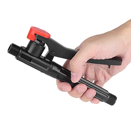 Nikou Gartensprüher Griff, Sprühdosierergriff Pump Drucksprüher Sprühstabschalter Trigger Sprühgriff Teile Passt zu den Meisten Rückensprühgeräten für Bauernhof und Garten Handpumpen Drucksprühstab
