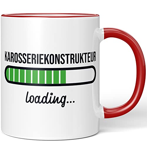 JUNIWORDS Tasse, Karosseriekonstrukteur loading, Rot (6202316)