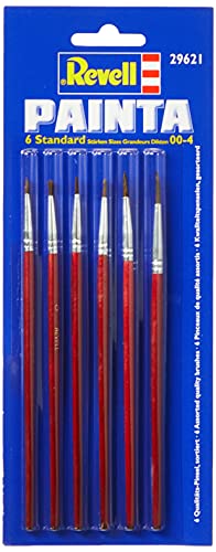 Revell 29621 - Pinselpalette Standard, 6 Stück