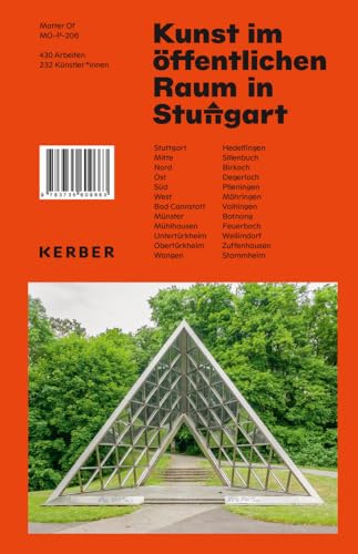 Kunst im öffentlichen Raum in Stuttgart - Aktualisierte Neuauflage: 232 Künstler*innen | 430 Arbeiten
