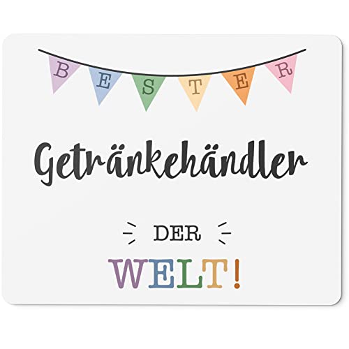 JUNIWORDS Mauspad Mousepad, Bester Getränkehändler der Welt (5701506)