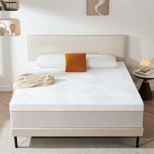 Sleremind Matratze 90x200 Schaumstoffmatratze, Höhe 20 cm, 7-Zonen-Rollmatratze, Matratzen Härtegrad H3 für eine Vielzahl von Schlafpositionen geeignet, Strickgewebe waschbar(90x200x20 cm)