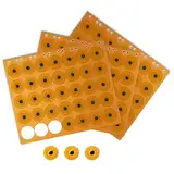 20 Stück NFC Tag Sticker NTAG215 FPC Aufkleber Tags NFC-Nagelsticker Flexible NFC Elektronische Tag 10mm Rund 504 Byte Speicher Wiederbeschreibbar RFID Tag mit iPhone Kurzbefehle & Android Apps