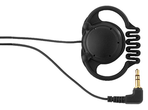 MONACOR ES-16 Mono-Ohrhörer schwarz