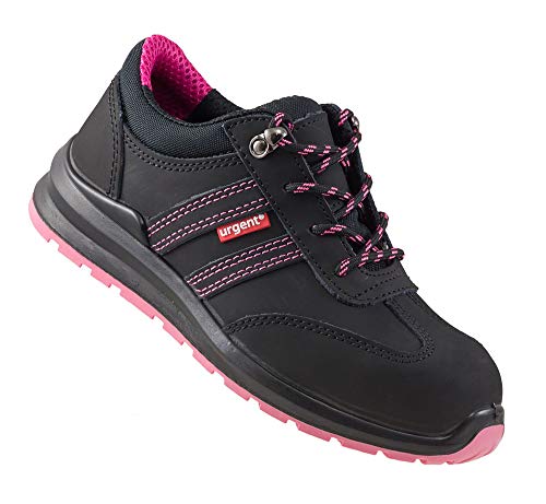 Urg Damen Arbeitsschuhe Sicherheitsschuhe Schutzschuhe Stahlkappe S1 Gr.36-41(214S1) (40)