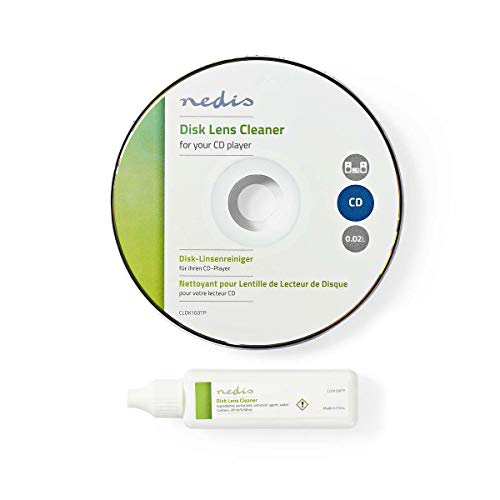 Nedis CD Linsenreiniger- Cleaner - Reinigungsdisk- 20 ml - CD-Player