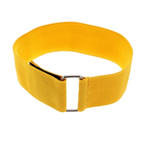 POPETPOP Gamaschen Dreibeinige Rennbänder Für Erwachsene Dreibeiniges Elastisches Rennseil Staffellauf-spielbands Beinbänder Seile Für Übungen Gruppenspiel Mit Beinband Nylon Gelb