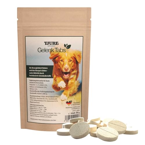 Tjure - Gelenk Tabs 250 g | Reduziert Gelenkprobleme | fördert Gelenkgesundheit