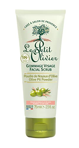 Le Petit Olivier Gesichtspeeling mit Olivenkernpulver 75 ml