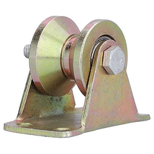 Fafeicy Rillenrad 32 Mm/1,26 Zoll, H-Typ Hochleistungs-Führungsrolle 150 Kg/330,7 Lbs, V-Nut-Rad mit 2,5 Mm Halterung für Bewegliche Tür