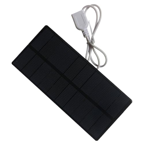 Ladegerät für Solar -Car -Batterie - schnelles Ladeladegerät | Solarpanel mit hohen Effizienz -Solarr -Modulen | Mehrzweckleistung für Telefone, Lüfter und Geräte mit externer Batteriesicherung