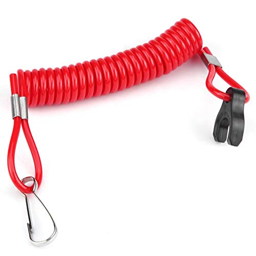 Motor-Kill-Switch-Lanyard, Sicherheitsgurte für das Boot Außenborder-Zündung Not-Kill-Stop-Schalter-Sicherheits-Tether-Lanyard für Tohatsu-per Halloween