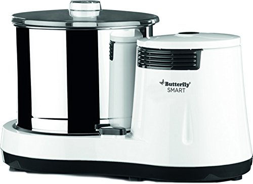 Butterfly Smart Nassmühle mit Kokosnuss-Schaber, 2 Liter (indischer Stecker)