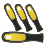 AUTSUPPL 4-teiliger Raspelgriff Stabiler Feilengriff Ergonomischer Schneidgriff Kunststoff-handle Für Metallbearbeitung