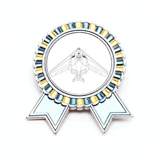 Flugzeugausrüstung, Militärabzeichen, Brosche, Anstecknadel, Gewinner-Auszeichnung, Medaille, M, Metall